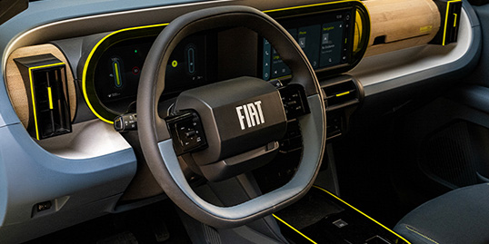 Fiat Grande Panda iç mekan