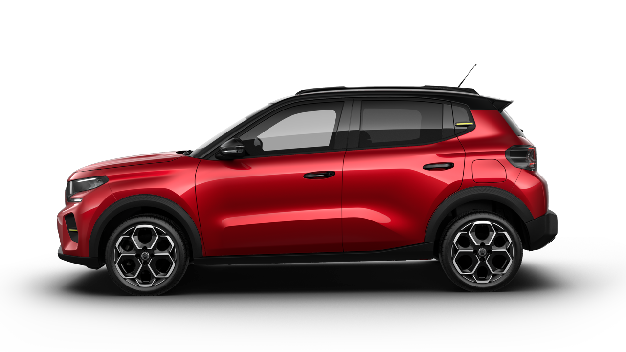 Citroen C3 kirmizi renk secenegi