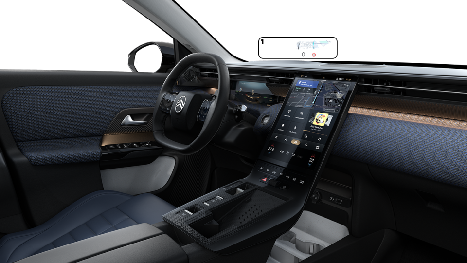 Citroen C5 Aircross ic mekan detay