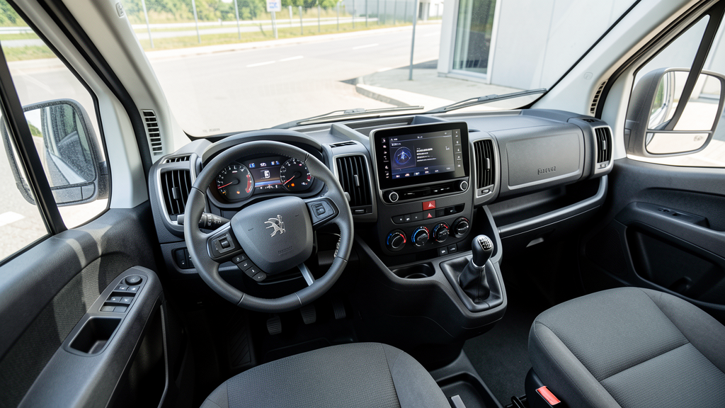 Peugeot Boxer 2026 sürücü kabini