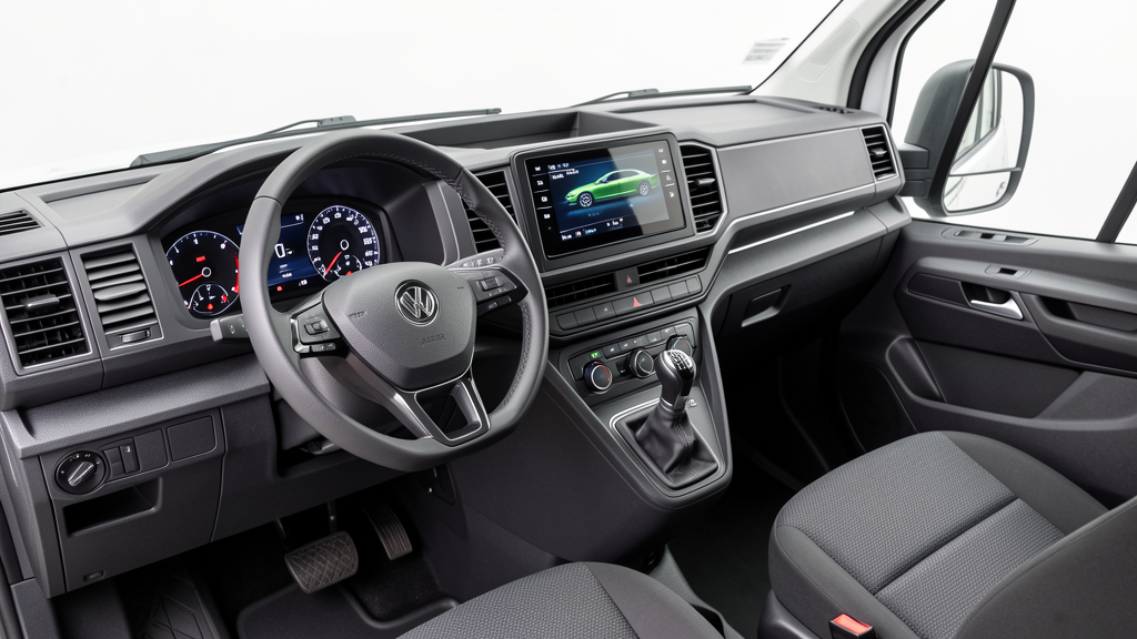 Volkswagen Crafter 2026 kokpit
