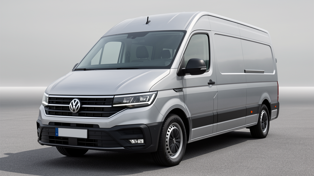 Volkswagen Crafter 2026 önden görünüm