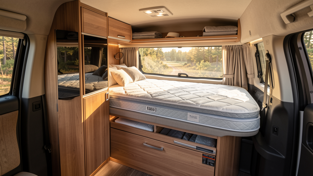 Volkswagen Grand California 600 2026 yatak alanı
