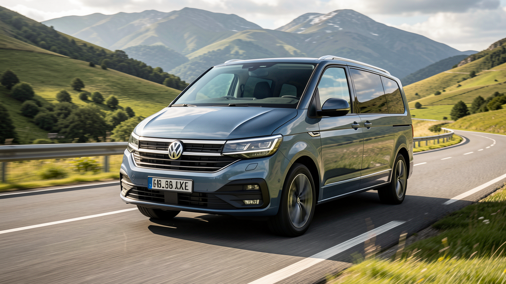 Volkswagen Multivan 2026 sürüş görünümü