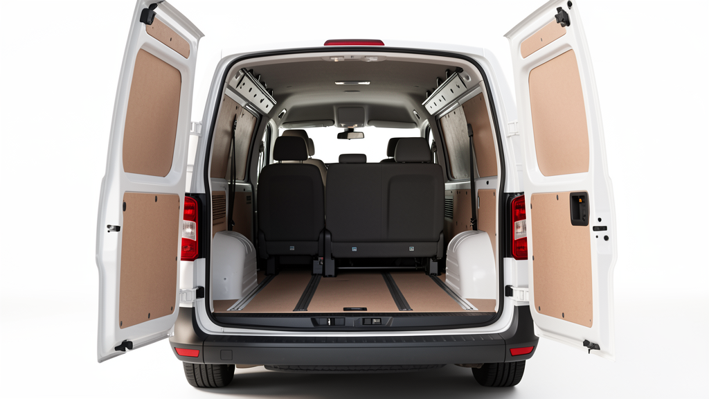Volkswagen Transporter 2026 geniş kargo alanı