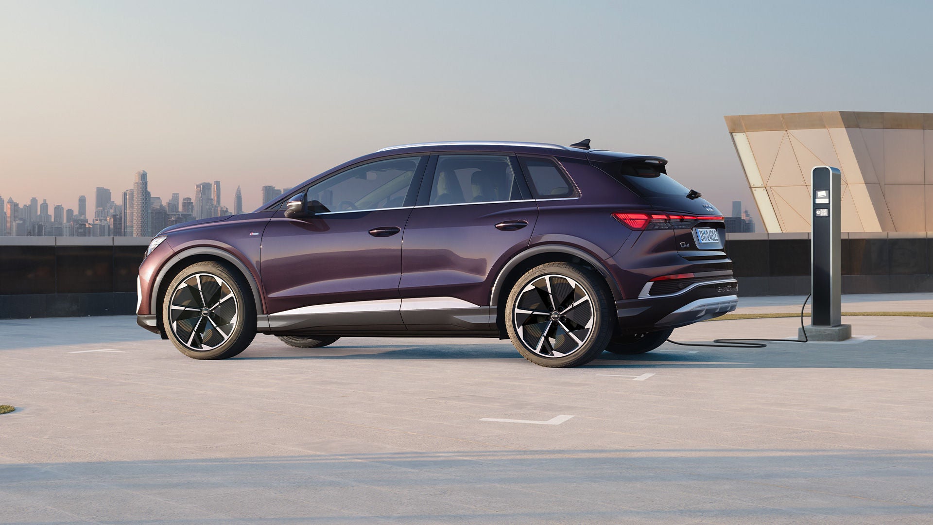 Audi Q4 e-tron ön tasarımı, Singleframe kapalı ızgara