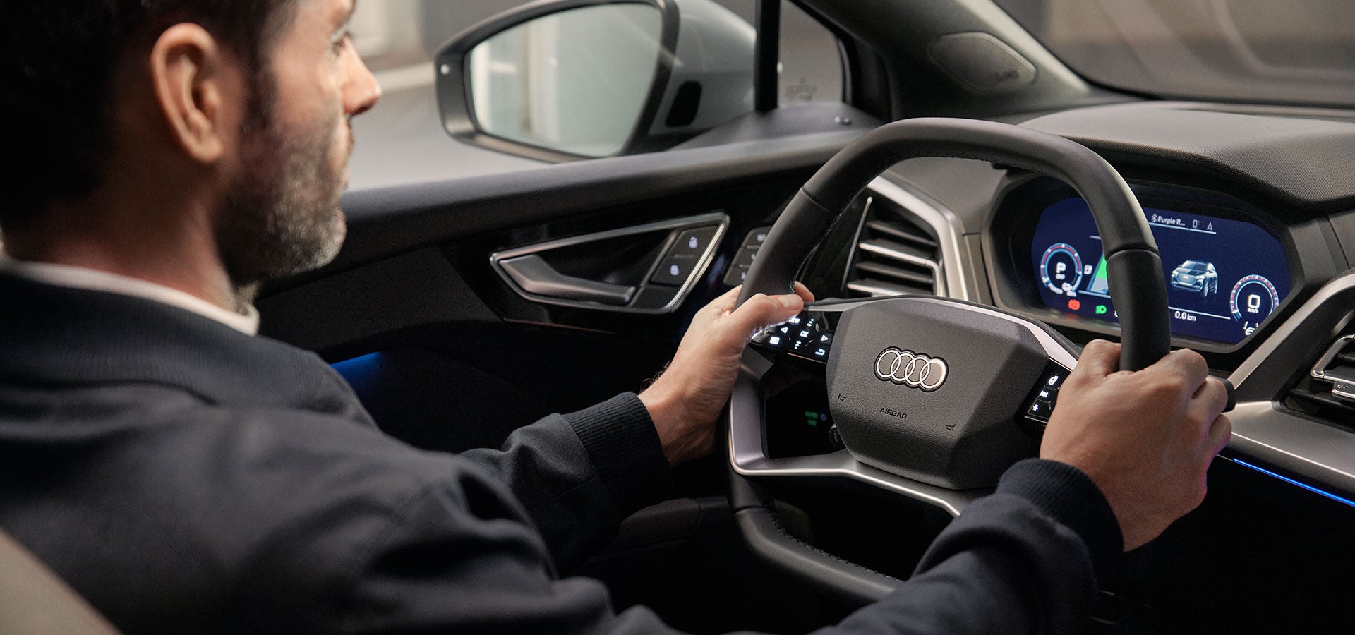 Audi Q4 e-tron dış detay, LED aydınlatma