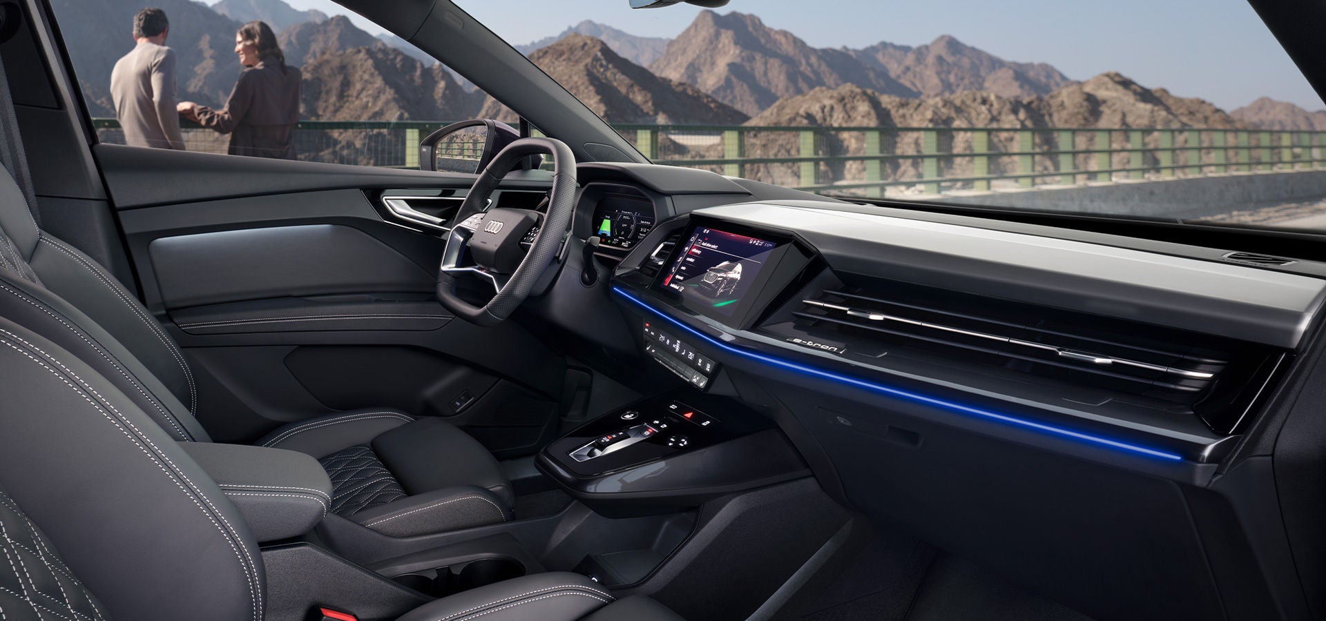 Audi Q4 e-tron sürüş açısı