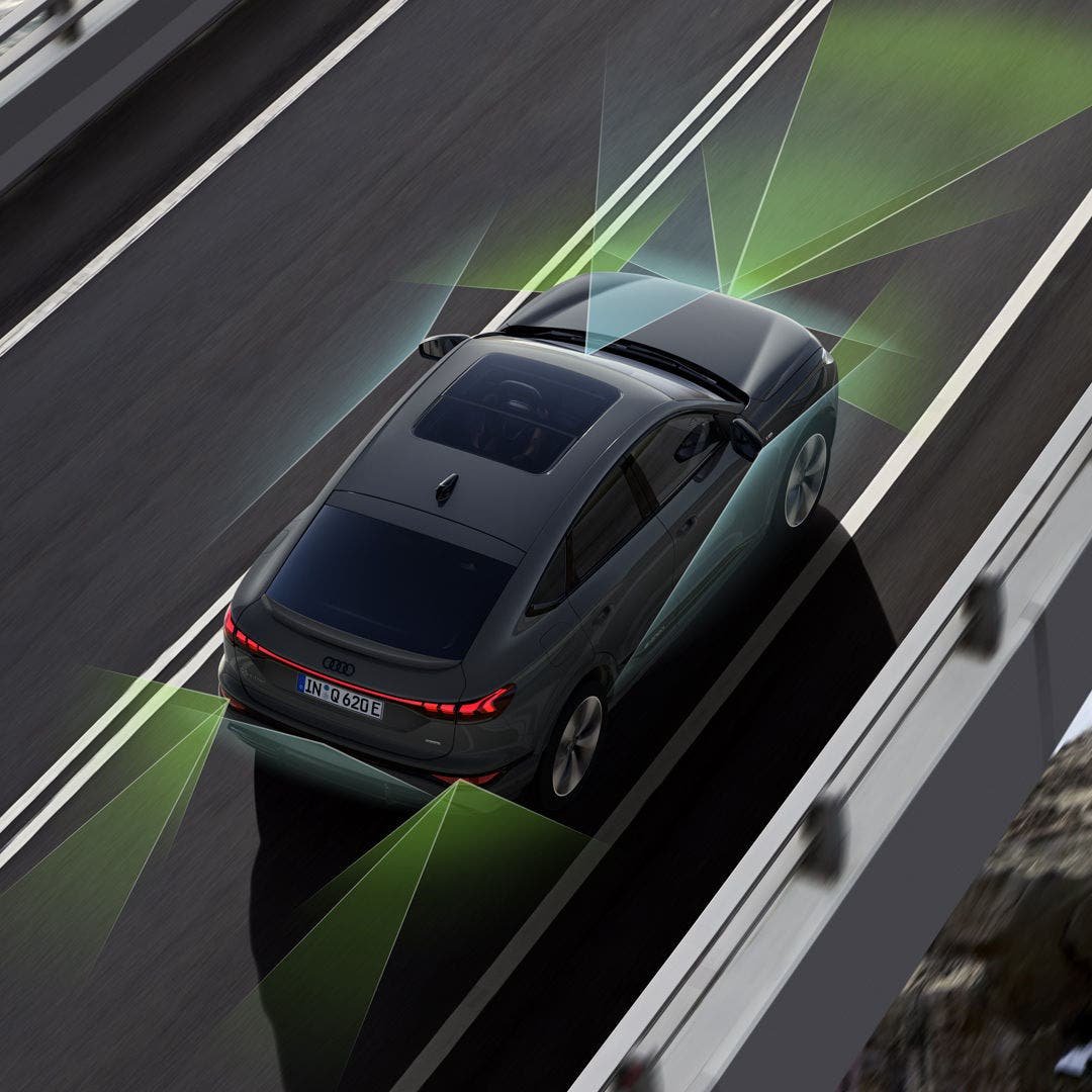 Audi Q6 Sportback e-tron arka gorunum